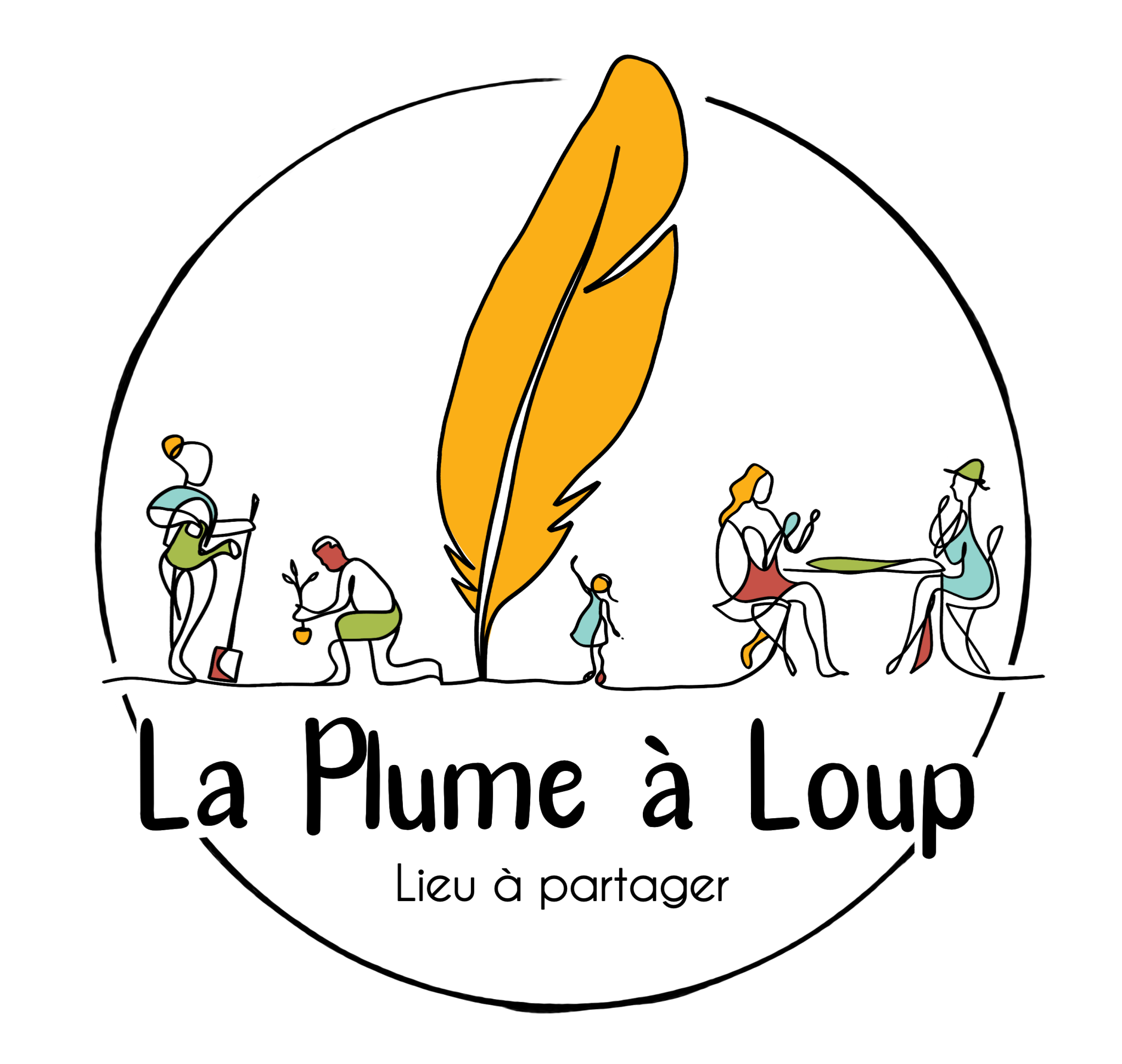 La plume à loup